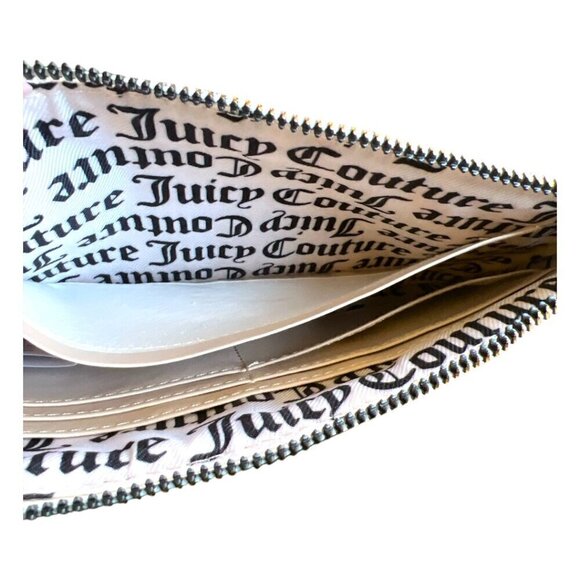 JUICY COUTURE LOGO WRISTLET WITH REMOVABLE HANDBAG CHARM NWOT - Picture 9 of 11